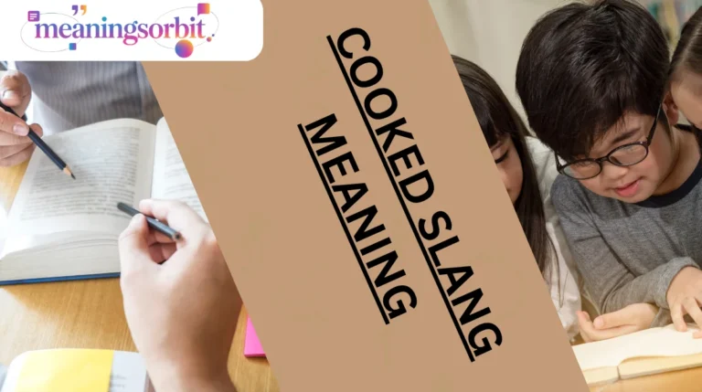 Cooked Slang Meaning