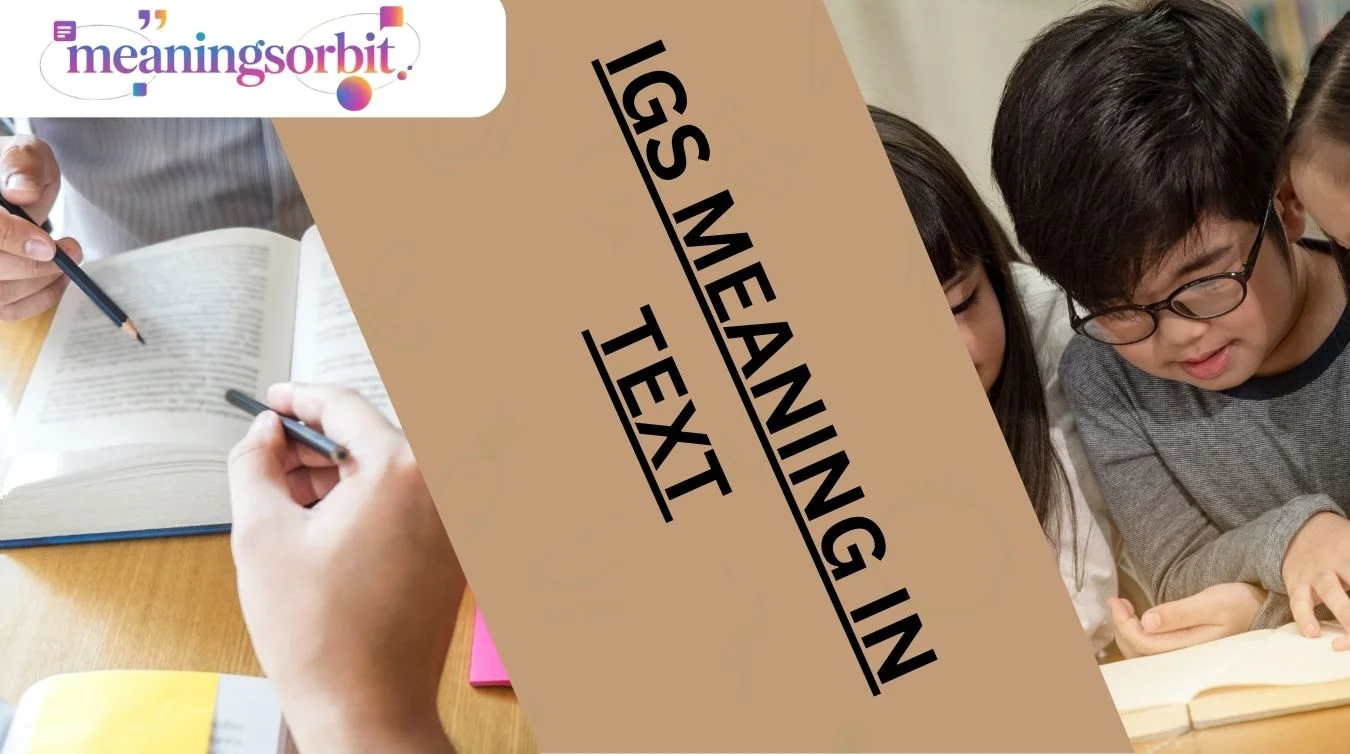 IGS Meaning in Text