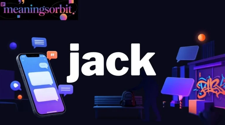 Jack Meaning in Slang