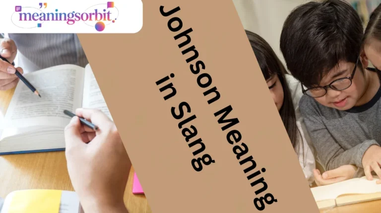 Johnson Meaning in Slang