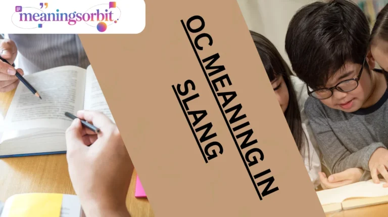 OC Meaning in Slang