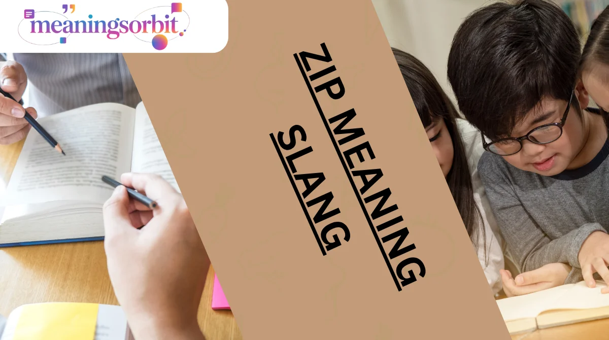 Zip Meaning Slang