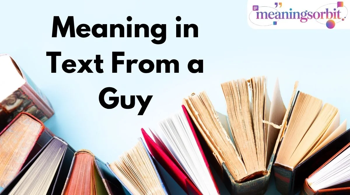 Meaning in Text From a Guy